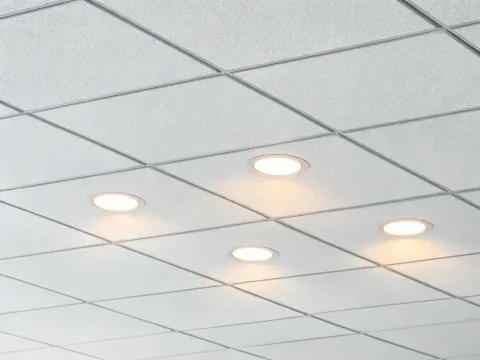 Commercial recessed luminaires